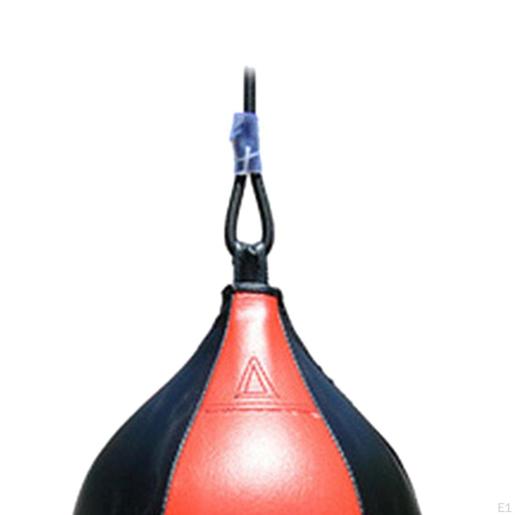 PU Leather Punching Ball Boxing Speed Bag Sanda Kids Fighting