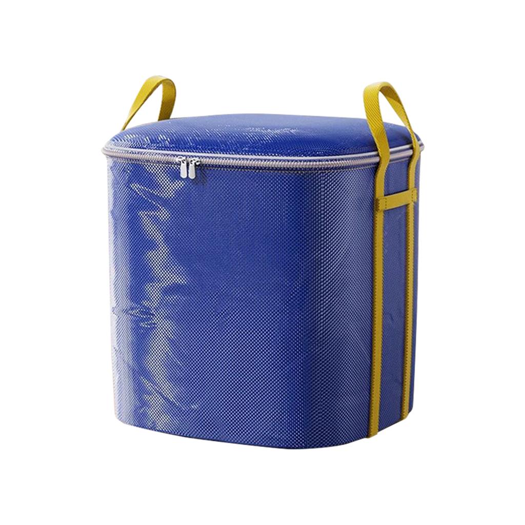 Storage Bag Reinforced Handle Extra Large Storage Bag Clothes Christmas Decoration Storage Bag Thickened Double Zipper Storage Bag
