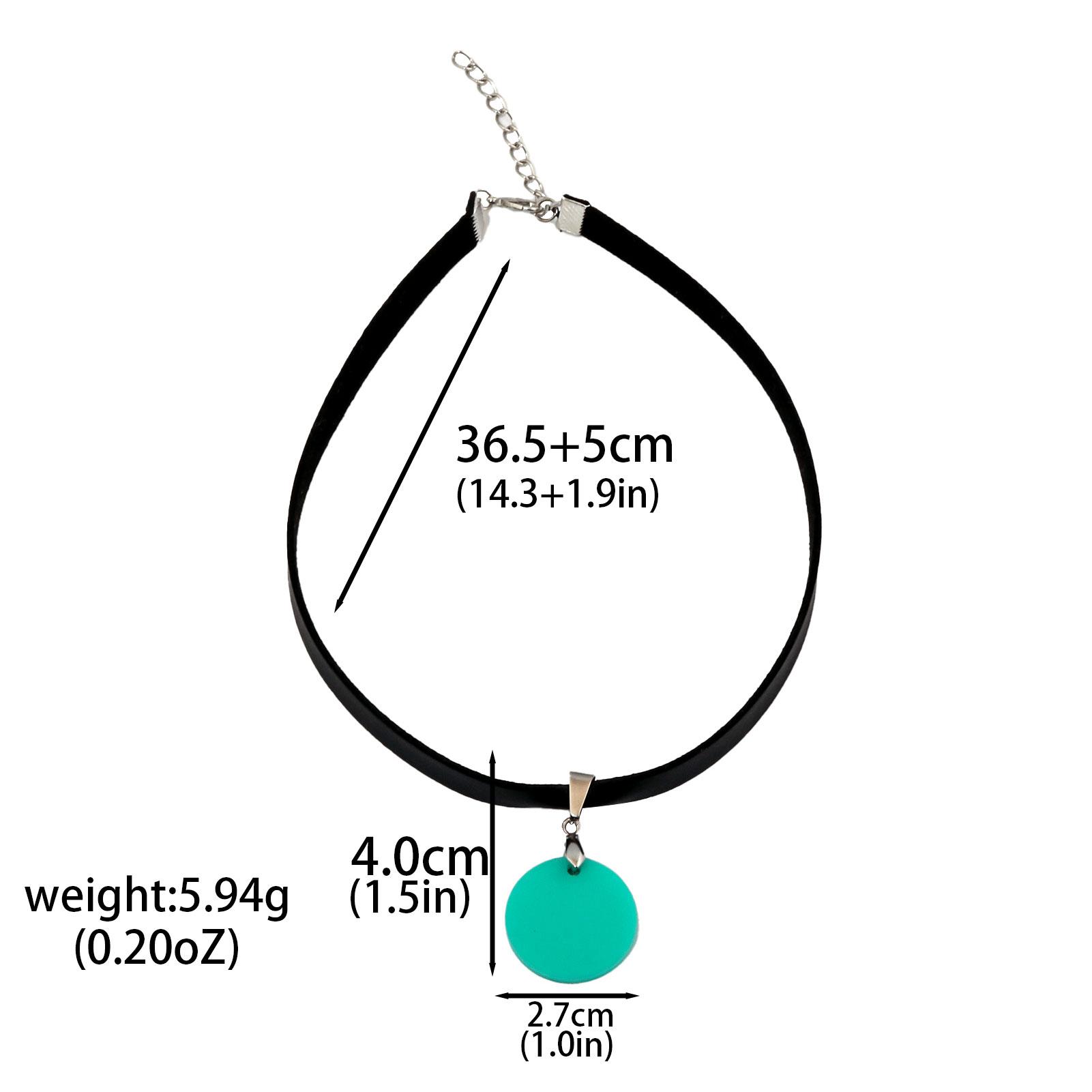 Anime DAN DA DAN Ayase Momo Necklace Cartoon Anime Oval Alien Style Cosplay Accessory Props For Women Fans Jewelry