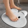 Bath Shower Foot Scrub Mat, Non‑ Exfoliating Foot Cleaning Pad for Bathroom Floor