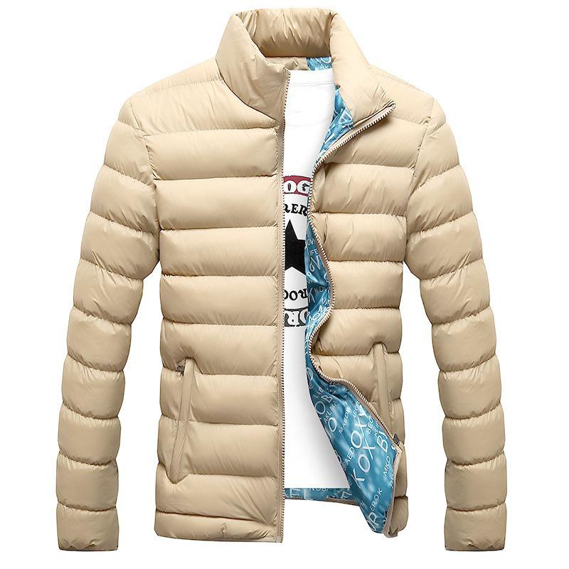 Men's Down Jacket Winter Fleece Coat