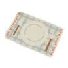 Rectangular Plaid Placemat, Heat Resistant Non-Slip Colorful Dining Placemat, Cute Tableware Patterns, Artificial Leather Table Protector Mat