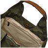 Tora Nylon DotCow Leather Tote, Size 1S, Women's, Khaki, 11714-KH, One Size