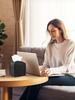 Leather Tissue Box Cover Square, Beautiful PU Leather Tissue Box Holder Decoration for Bathroom, Home Office, Living Room