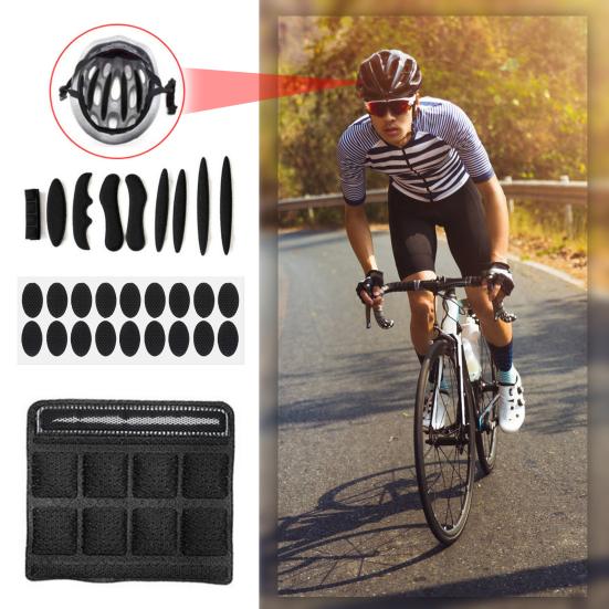 27Pcs/Set Ultralight Helmet Pad Universal Removable Anti-collision Helmet Padding Helmet Accessory