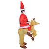Christmas Santa Claus Cartoon Inflatable Costume for Halloween Festivals Party DecorationSanta