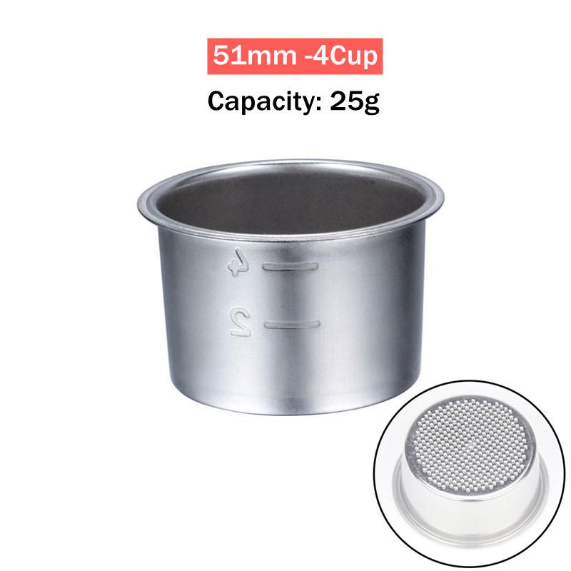 

Корзина фильтра для кофе для кофемашины Delonghi Breville Expobar FAEMA, аксессуары, сменная, без давления, 51 мм, 54 мм,