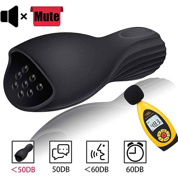 Male Masturbator Glans Vibrator 10 Speed Delay Sex Glans Trainer Penis Massager Head Penis Trainer Male Sex Products Male Adult Products