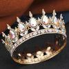 Royal Queen King Tiaras and Crowns for Women Princess Prom Wedding Party Full Round Diadem Bridal Hair Jewelry Accessories