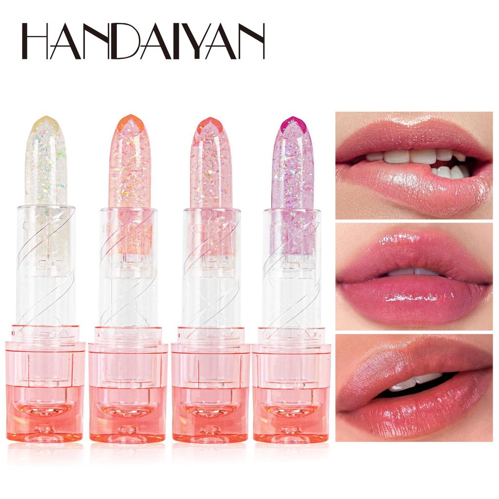 Olio Labbra Perlescente Che Cambia Colore Set Lucidalabbra Nutriente Idratante Miele per Labbra Rossetto Liquido Ad Alto Pigmento Che Non Si Attacca alla Tazza