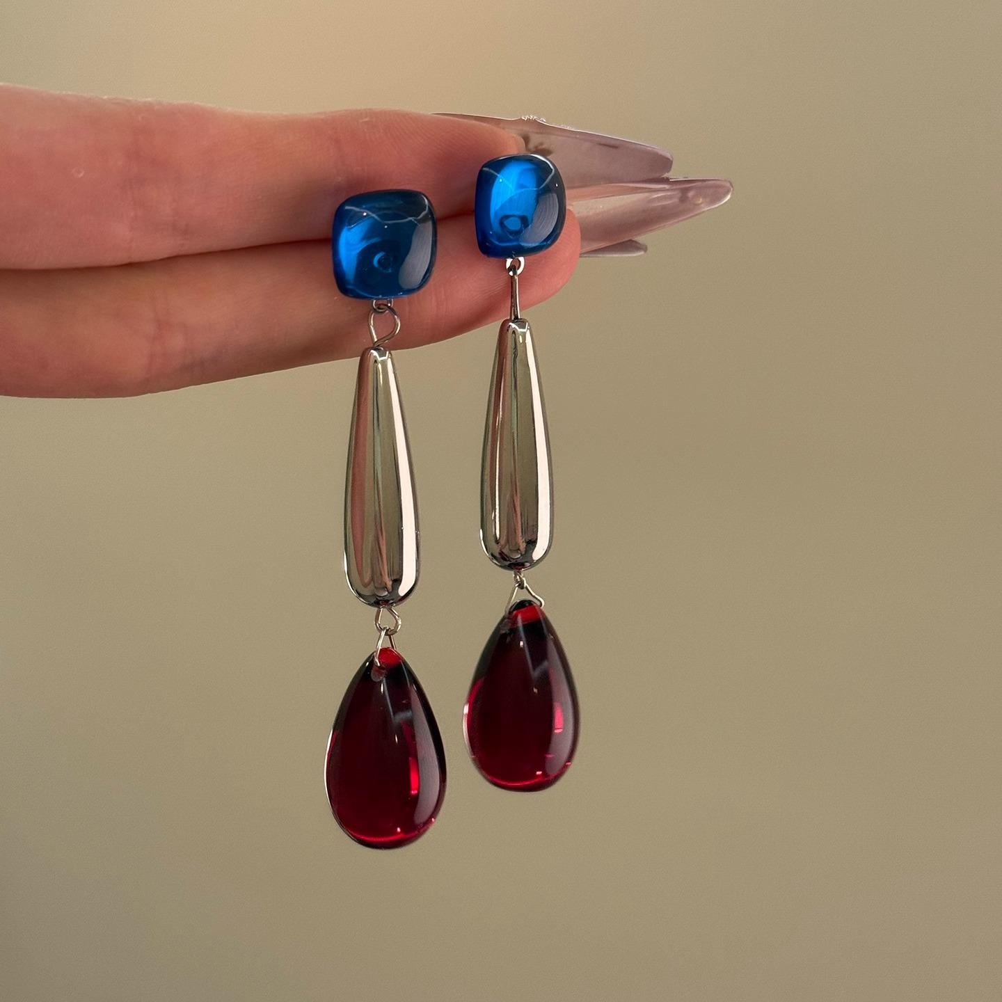 

Модные серьги-подвески для женщин серебряный