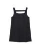Covernat Woman Pocket Layered Mini Dress Charcoal