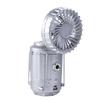 Portable Solar Camping Lantern Solar Powered Rechargeable LED Light Portable Electric Fan  Hiking