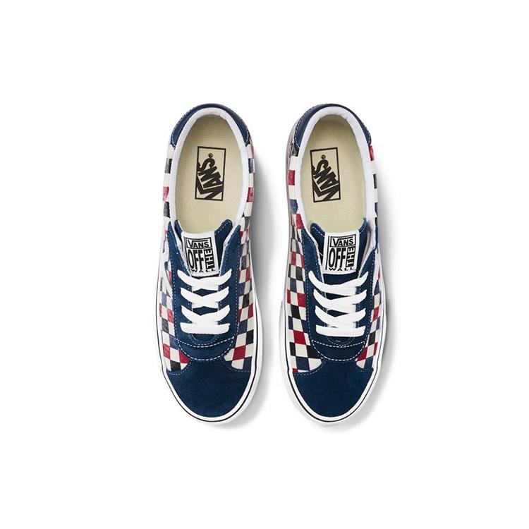 Vans Sport Blue Red Grid Unisex 'Blue Red' VN0A4BU6WO2