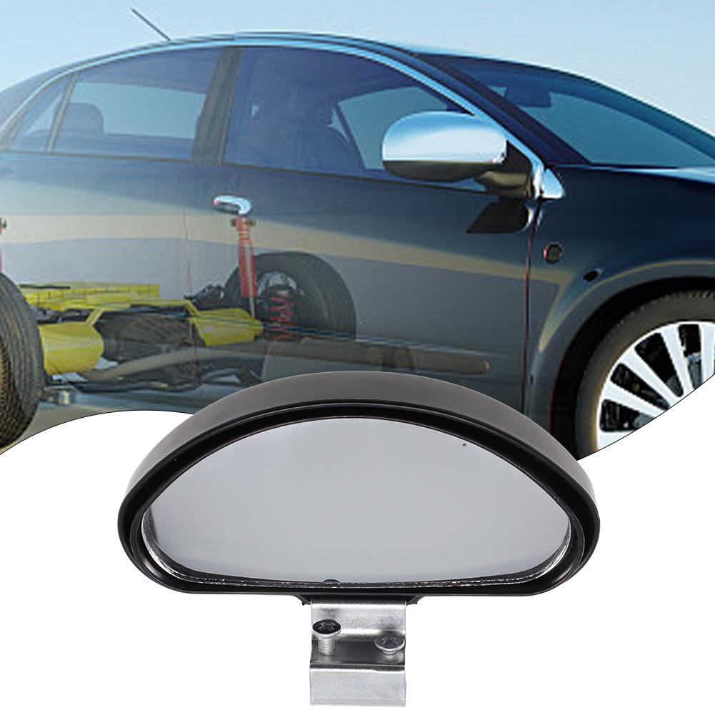 For Safe Driving Blind Spot Mirror Car Mirrow Adjustable Automotive Safety Black Easy To Install Side Blindspot