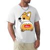 Thicc Corgi Butt Tshirt Basic Simple Design Short Sleeve Shirt