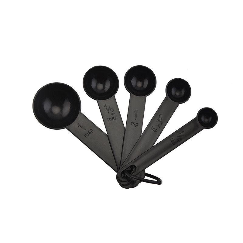 10-Piece Plastic Measuring Cups & Spoons Set for Baking & DIY Projects.