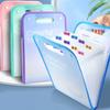 Large Capacity A4 Document Organizer 13 Pocket Test Paper Bag Accordion File Folder  School