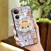 Simplicity Skin feel silicone Phone Case For VIVO V50 Lite 5G Global TPU Waterproof Rotatable stand Anti-knock cute