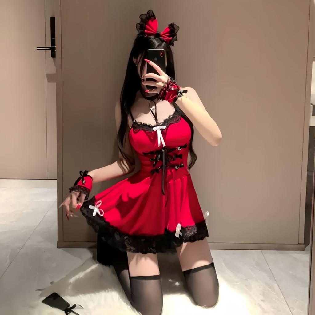 Sexy Plus Size Sexy Maid Seduction Couple Fun Flirting Sexy Clothes Maid Suit