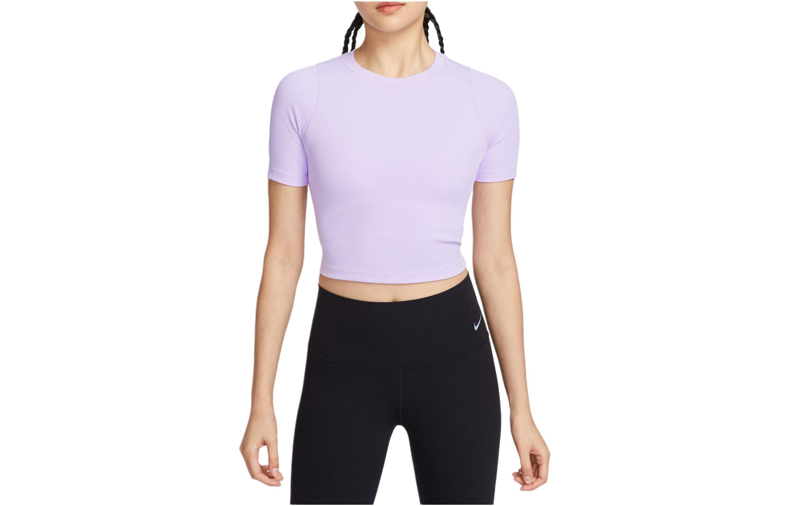 Nike ZENVY Empty Collection Regular T Shirt Women s Lilac FN7468-512 M