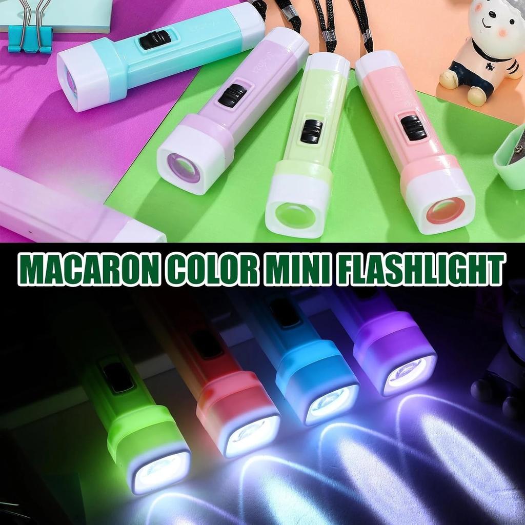 Small LED Torch Mini Flashlight for Children Birthday Party Favors Kids Emergency Light Outdoor Camping Hiking Gear Gift Idea