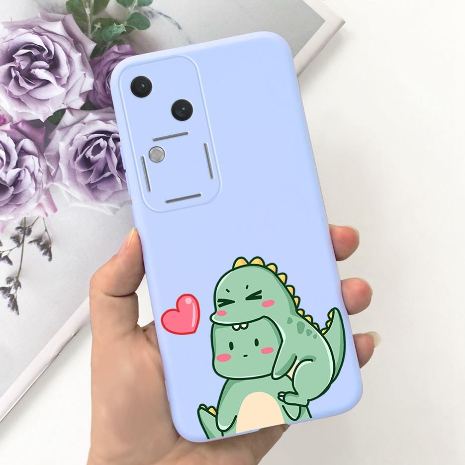 For Vivo V30 Pro Case V2319 Cute Fashion Cartoon Back Cover 6.78'' Soft Silicone Phone Case For Vivo V30 V 30 Pro VivoV30 Bumper