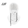 Motorcycle Riding Neck Warmer Balaclava Fleece Ski Mask Winter Windproof Arctic Velvet Thermal Face Cover Comfortable for Outdoor Sports Cycling
