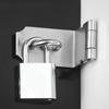 Household 90 Degree Lock Catch Stainless Steel Right Angle Buckle Door Latches Lock  Windows Door