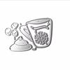 Coffee Cup Metal Cutting Dies Stencils Die Cut for DIY Scrapbooking Album Paper Card Embossing