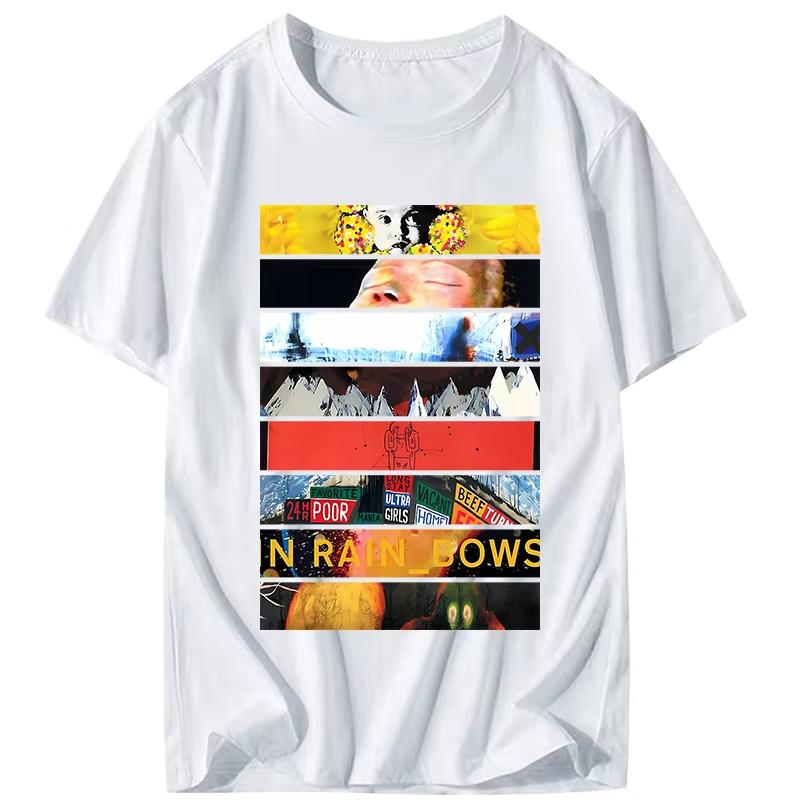 The Latest Men's Pure Cotton T-shirt of 2025 Is Comfortable, Breathable and Of High Quality. It's A Must-have for Festivals