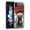 Japanese Bushido Samurai Phone Case For Samsung Galaxy Z Flip3 Flip4 Flip5 Case Shell For Z Flip 3 4 5 6 7 Hard Folding Cover