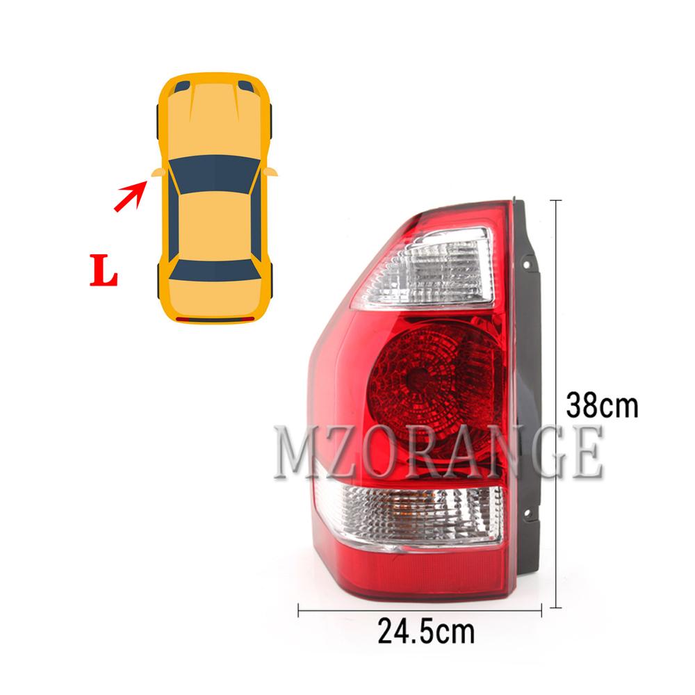 

Светодиодные задние фонари для Mitsubishi Montero Pajero 2003-2006 Задний тормозной фонарь заднего хода Сигнальная лампа поворота Автомобильные аксессуары с лампочкой
