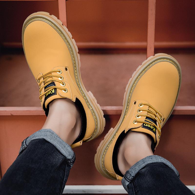 Módní Klasické Pánské Boty z Pravé Kůže Klasické Pánské Chodící Boty Venkovní Pánská Business Obuv Šněrovací Chodící Oxfordy