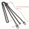 Golden Silvery Metal Bag Chains Adjustable Handbag Handle Chain Durable Shoulder Bag Straps