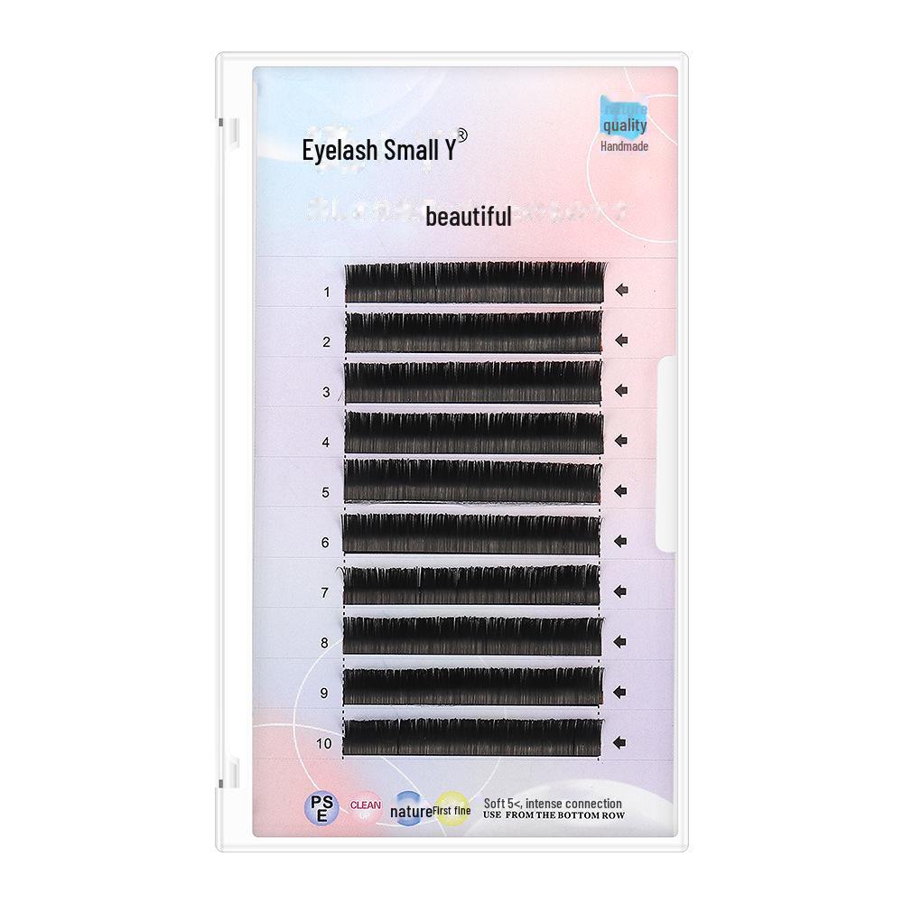 

Натуральные Мягкие Бархатные Накладные Ресницы - Длинные, Наращенные для Комического Эффекта 0.05D Curl