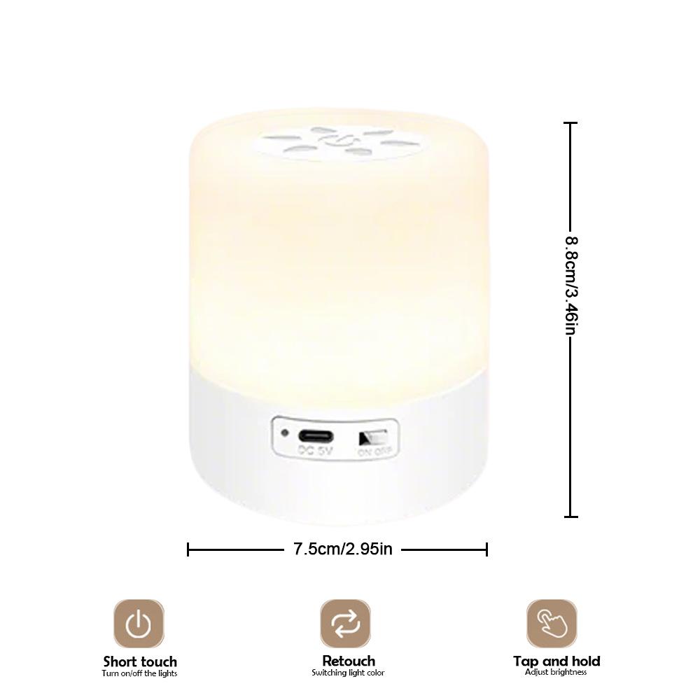 

Многофункциональный детский ночник перезаряжаемый 3 цвета портативный спальный рядом настольная лампа для спальни