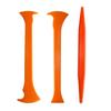 3Pcs Vinyl Car Wrap Tool Micro Stick Squeegee Window Tinting Kit Corner Scraper Curves Slot Tucking Tools Gap Film Cutter