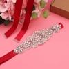 Crystal Bridal Belt with Ribbons, Handmade Silver Wedding Belt, Cookie Patient Belt for Wedding Evening Dresses Dress for Women
