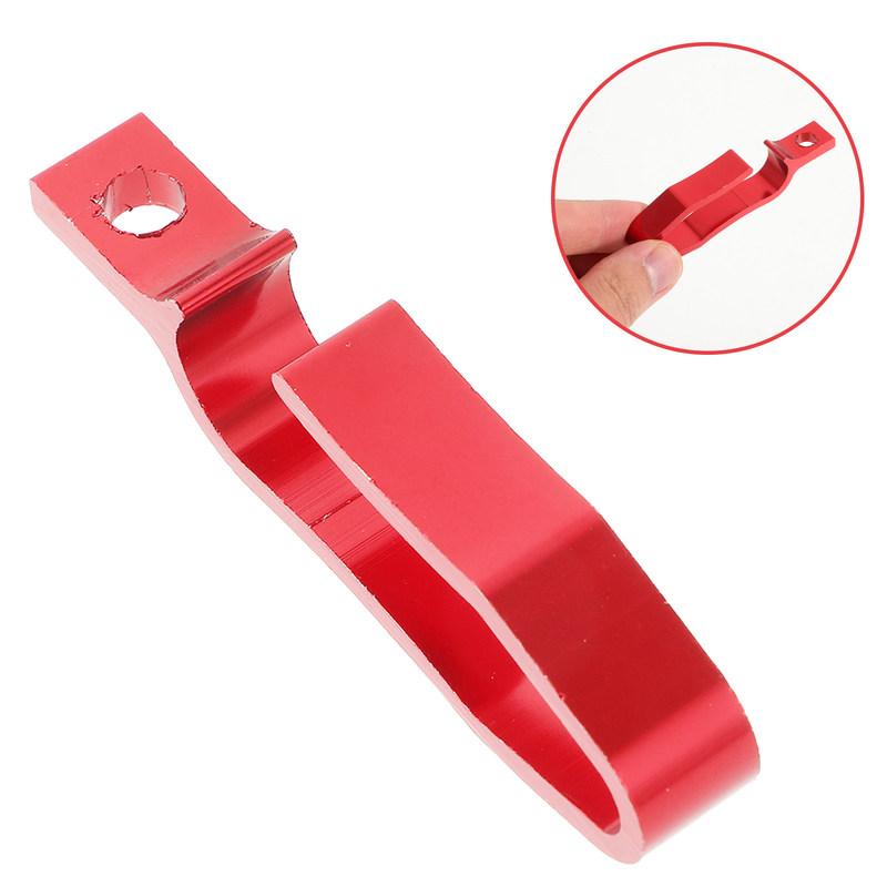 Motorcycle Brake Line Clamp Aluminum Oil Pipe Bracket Universal Fit Stylish Design Heavy Duty Vibration Proof Brake Cable
