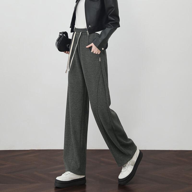 Demana Women's Winter Cloud Comfort High-Waist Relaxed Casual Pants