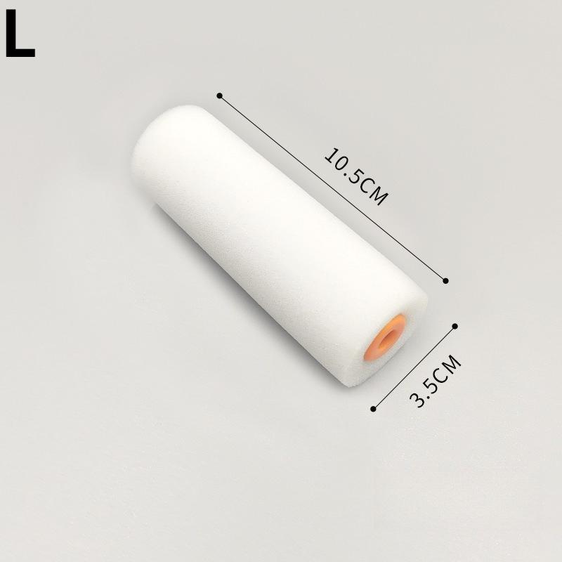 Paint Roller High Density Sponge Roller Brush for Latex Paint Water Based Paint Art Painting Wall Using Tool