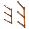 Bamboo Surfboard Storage Hanger Wall Mounted Durable Board Organizer Easy to Install Space Saver for Club Garage