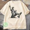 No Kings T Shirt Statue of Liberty Mens Tracksuit Cotton Casual Sportswear ONeck Pullover Short Sleeve Tops Summer Streetwear