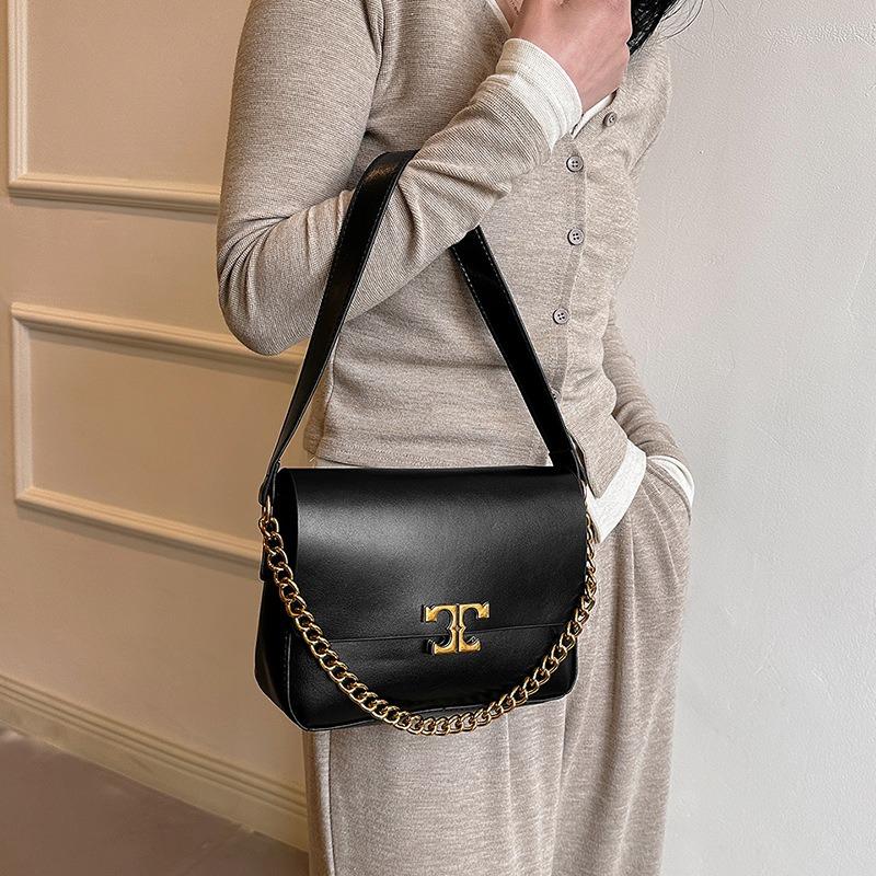 Lätt lyx personlig textur axillväska vår nya temperament enkel dam axelväska crossbody-väska