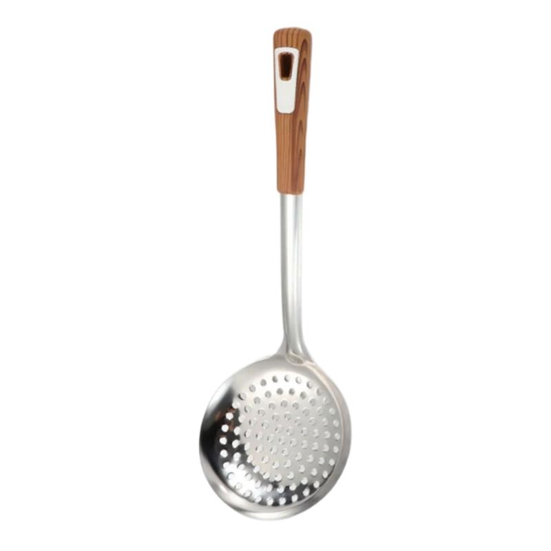 Stainless Steel Strainer Spoon Kitchen Colander Spoon Spoon Filter Strainer Food Scoops Perforated Skimmers Colander