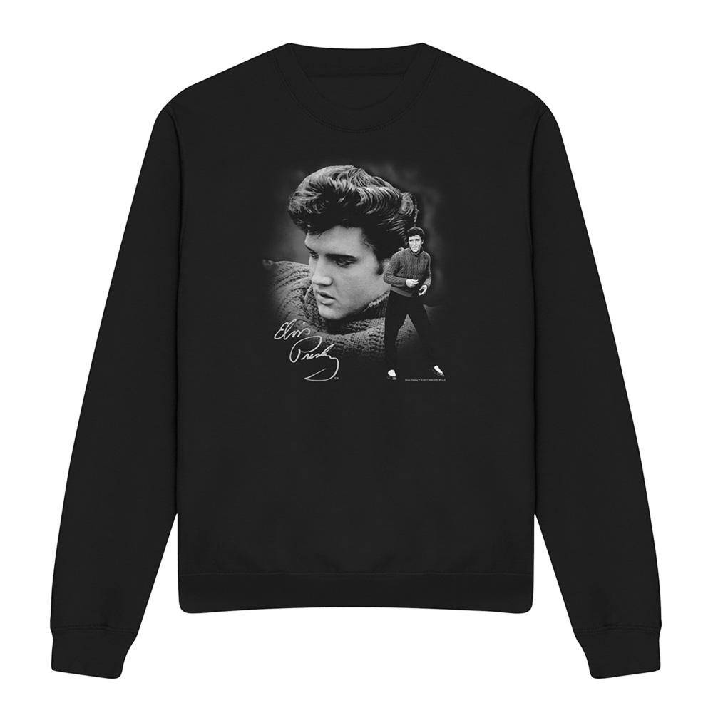Elvis Presley Unisex Adult Sweater Sweatshirt