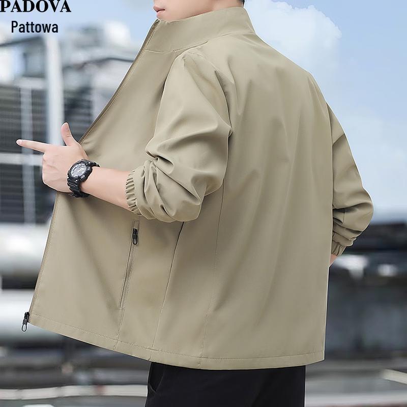 Men s Stand-Collar Business Casual Jacket 5XL