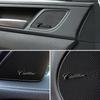 4pcs Car Audio Sound Speakers Stickers Decals  Styling for Cadillac Escalade Deville Seville XT5 XTS CTS BLS SLS Accessories