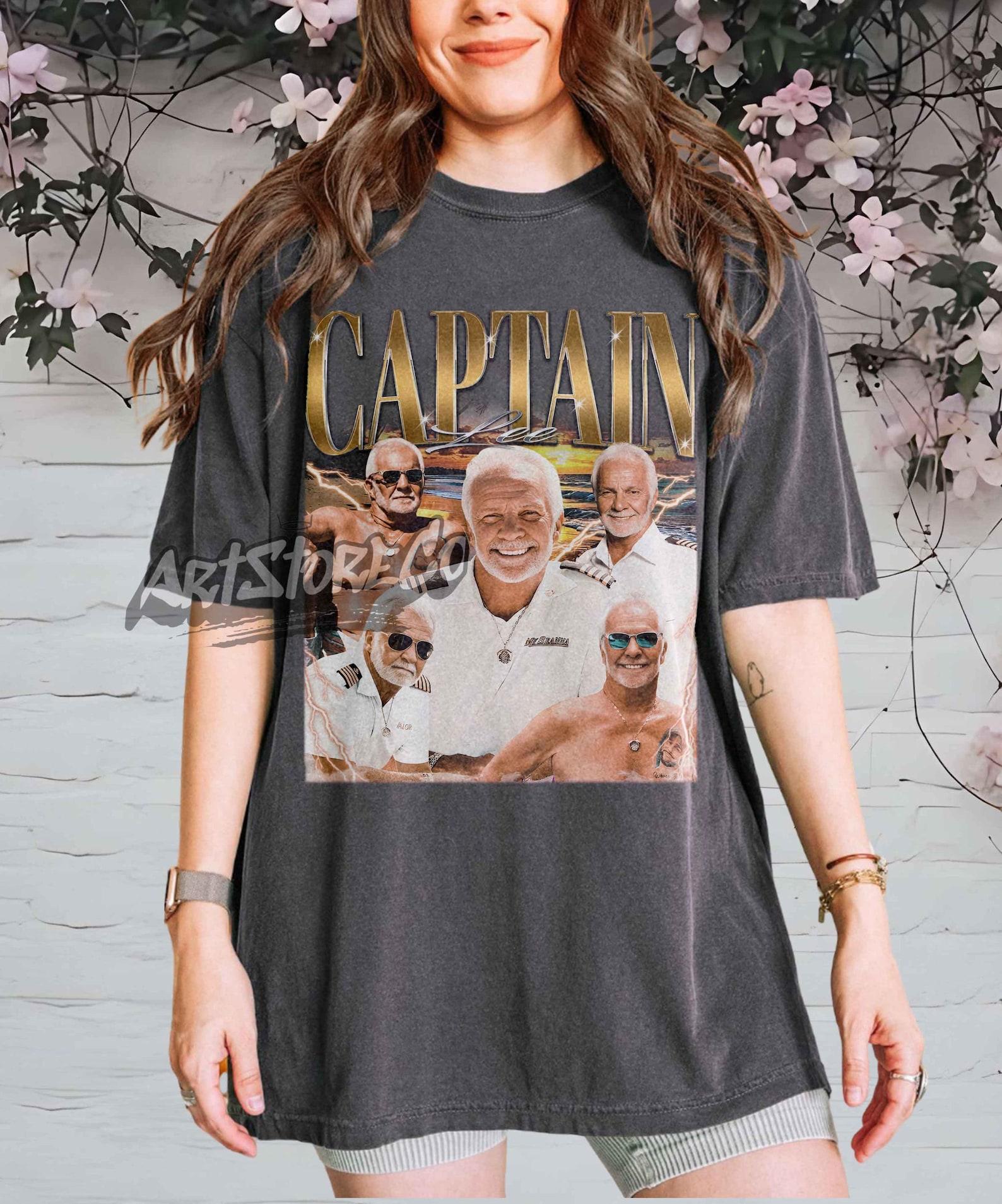 Captain Lee Retro Graphic Tee, Vintage Inspired Apparel 3XL